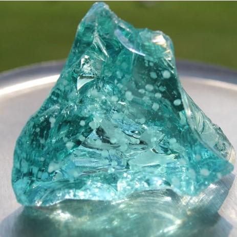 Andara bleu turquoise bulles